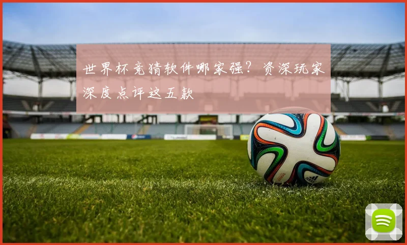 世界杯竞猜软件哪家强？资深玩家深度点评这五款